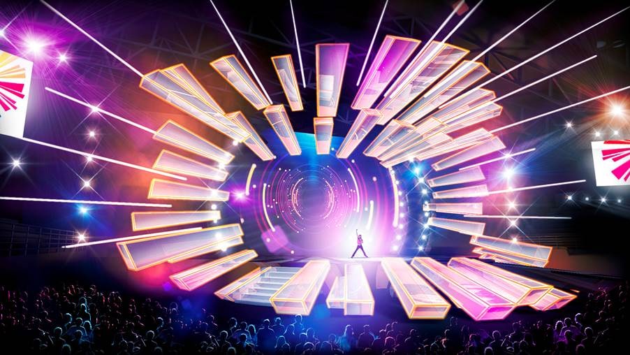 A Junior Eurovision Song Contest 2017 színpadképe / Stage of the Junior Eurovision Song Contest 2017