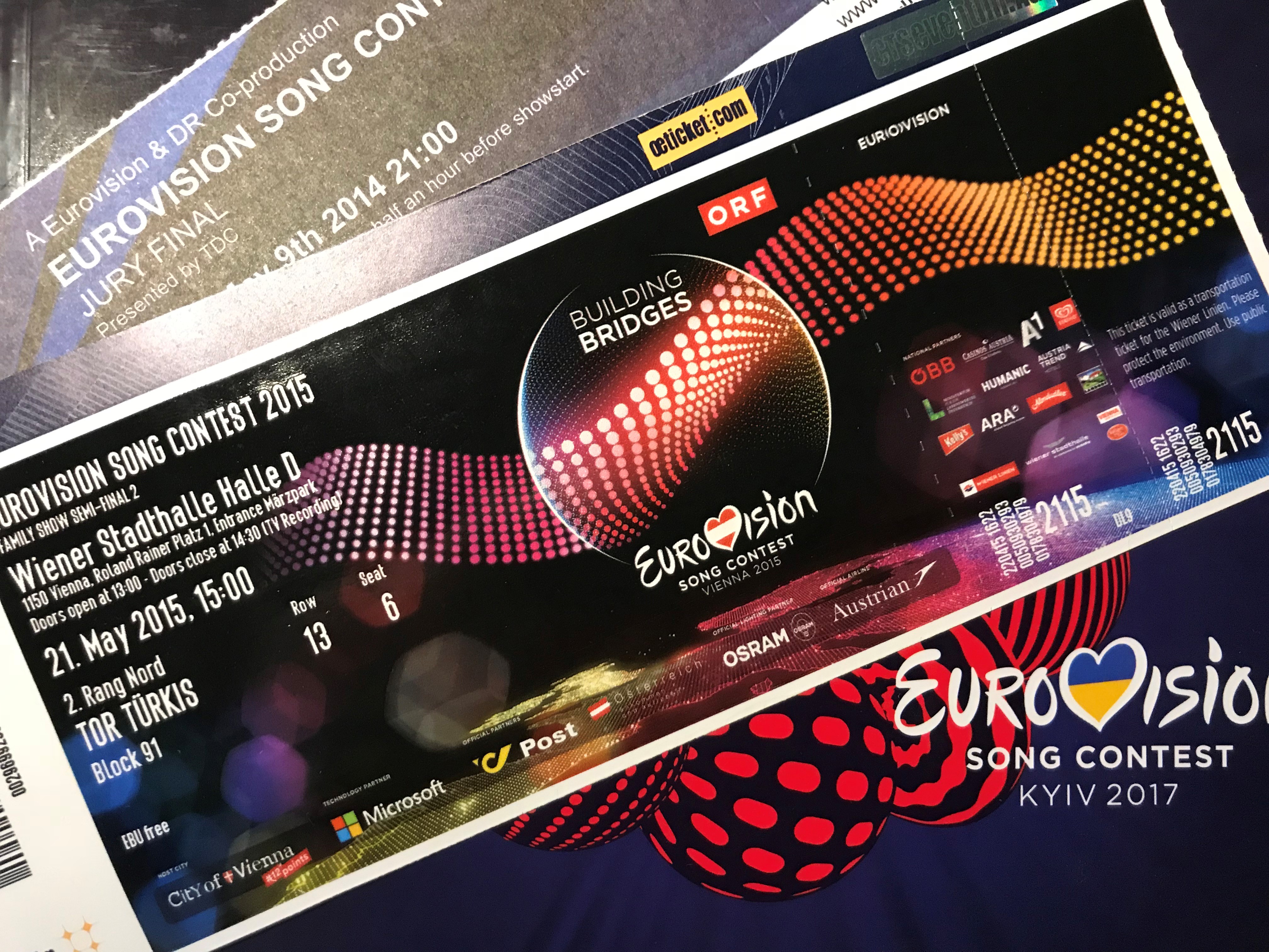 Eurovision Song Contest 2014-2015 jegyek