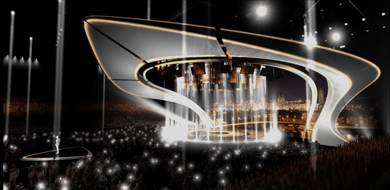 Eurovision Song Contest 2017 Stage Design (színpadkép)
