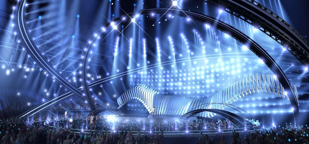 Stage of Eurovision Song Contest 2018, Lisboa, Portugal (3)