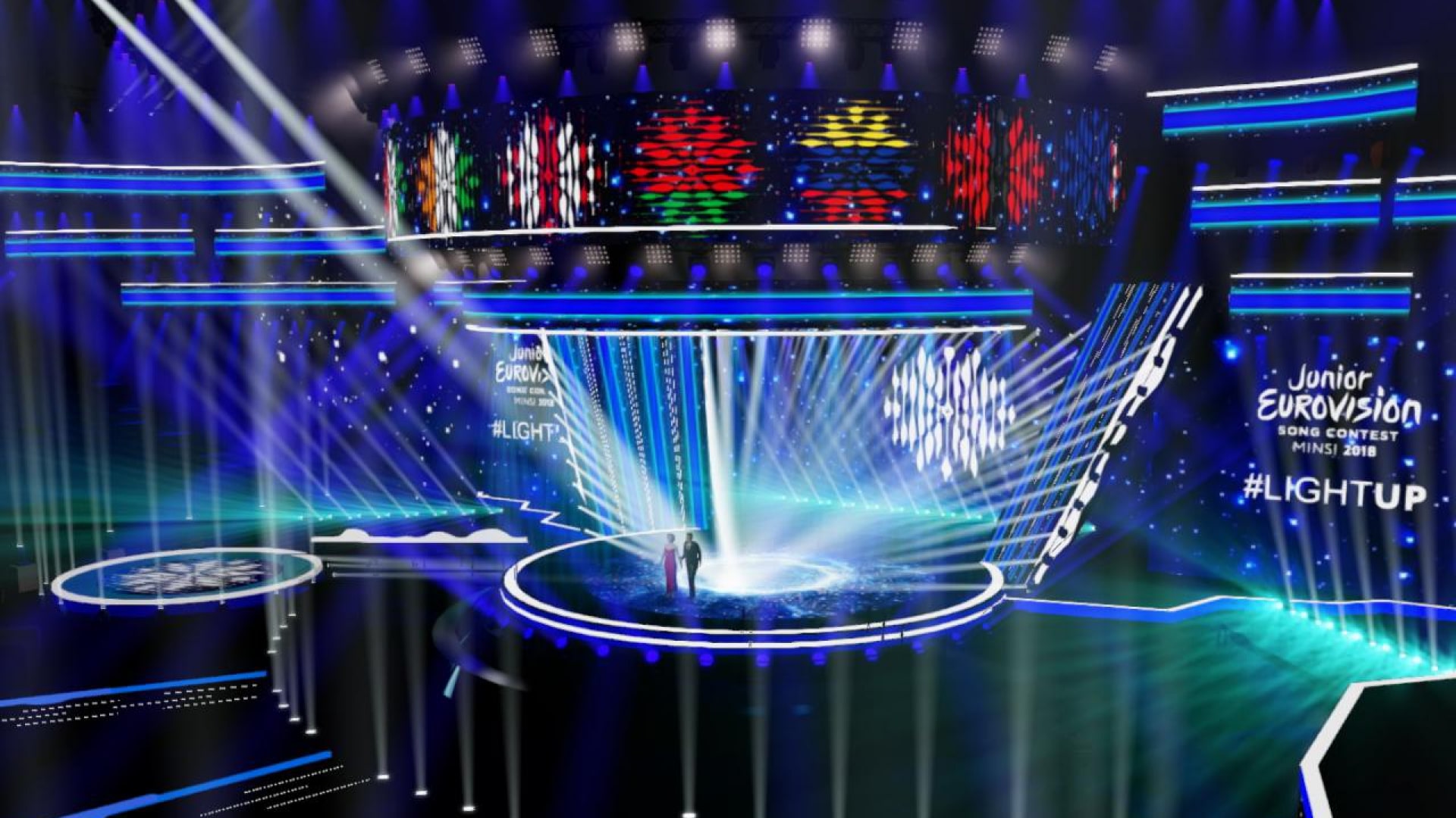 A 2018-as Junior Eurovíziós Dalfesztivál színpadképe