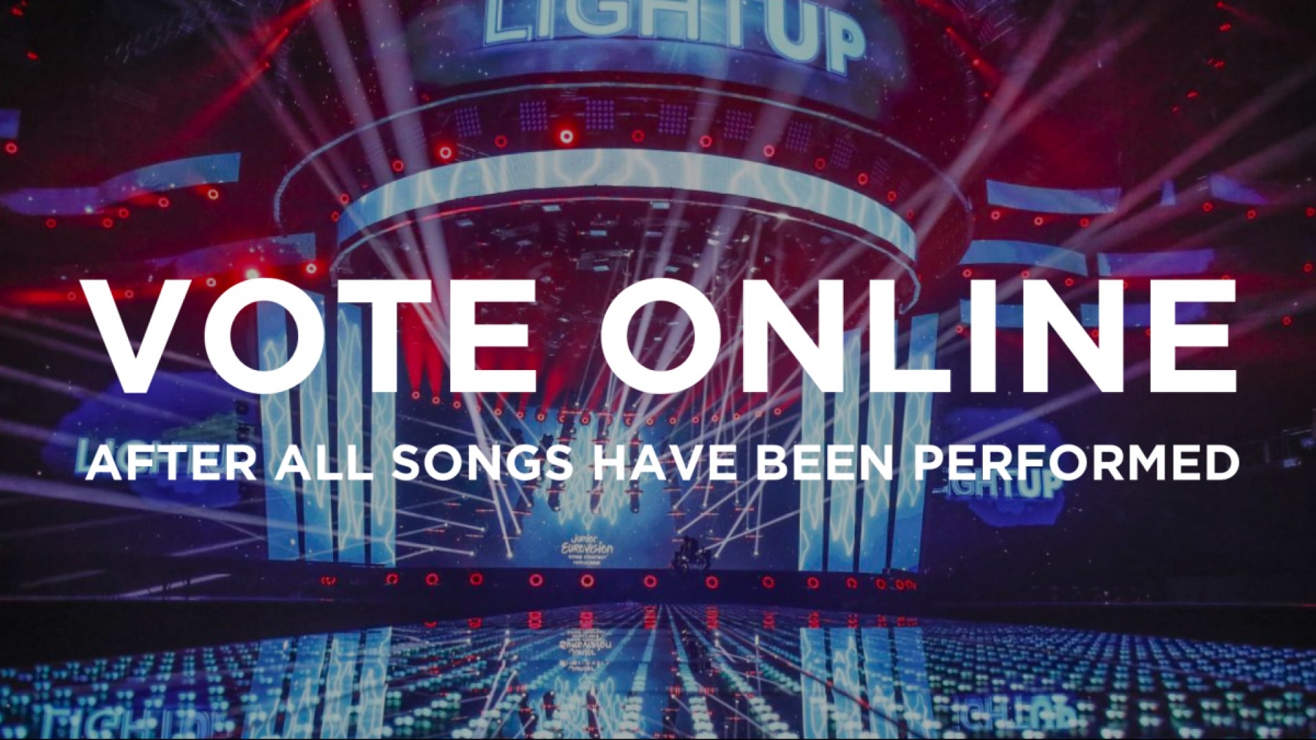 Junior Eurovision 2018 - Junior Eurovision - Vote online after performances