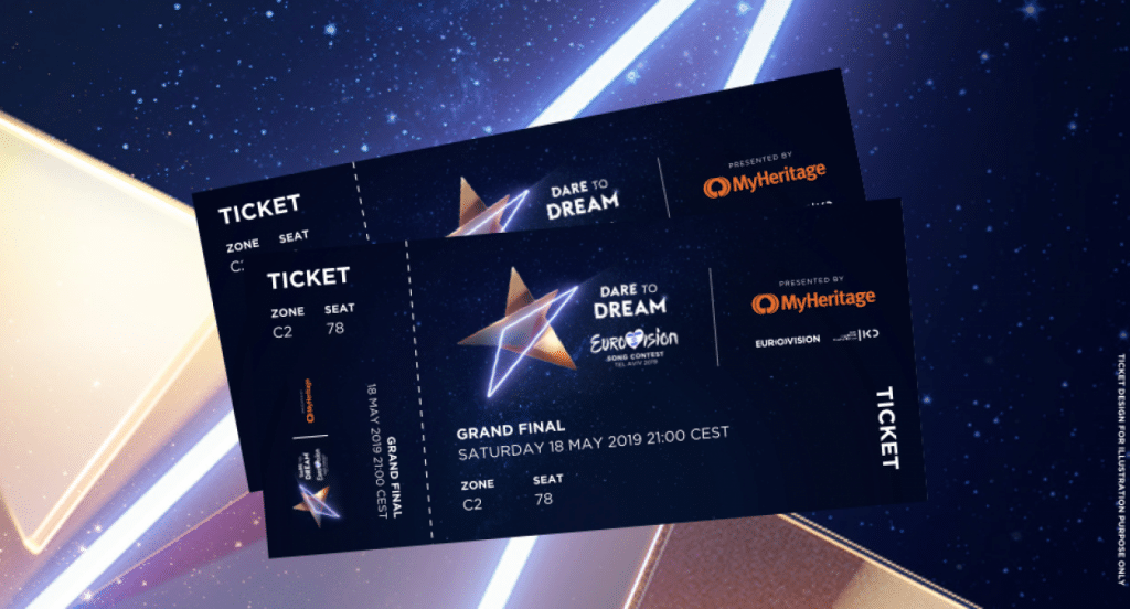 A 2019-es Eurovíziós Dalfesztivál jegykreatív - Dare To Dream