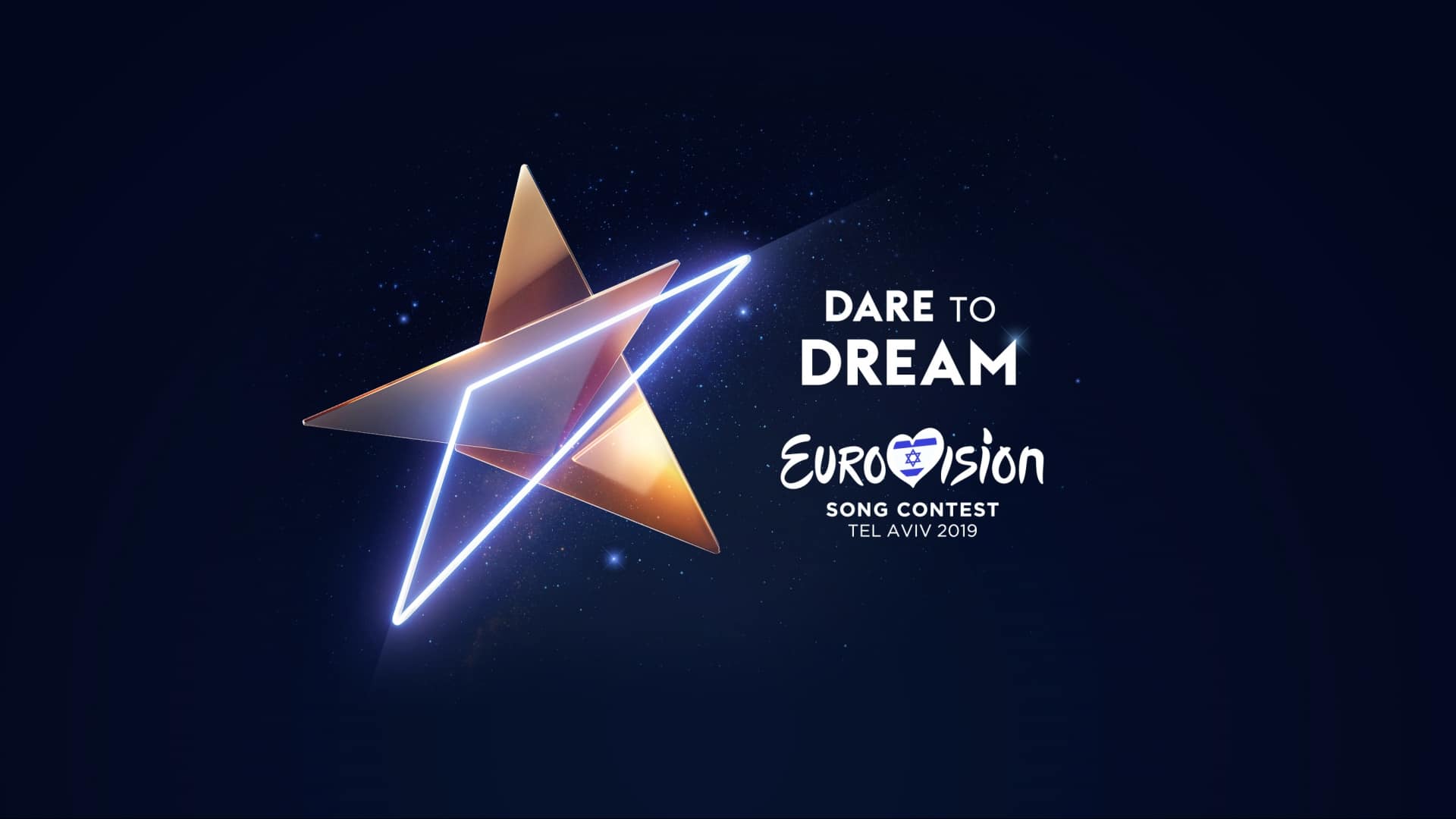 A 2019-es Eurovíziós Dalfesztivál logója - Dare To Dream