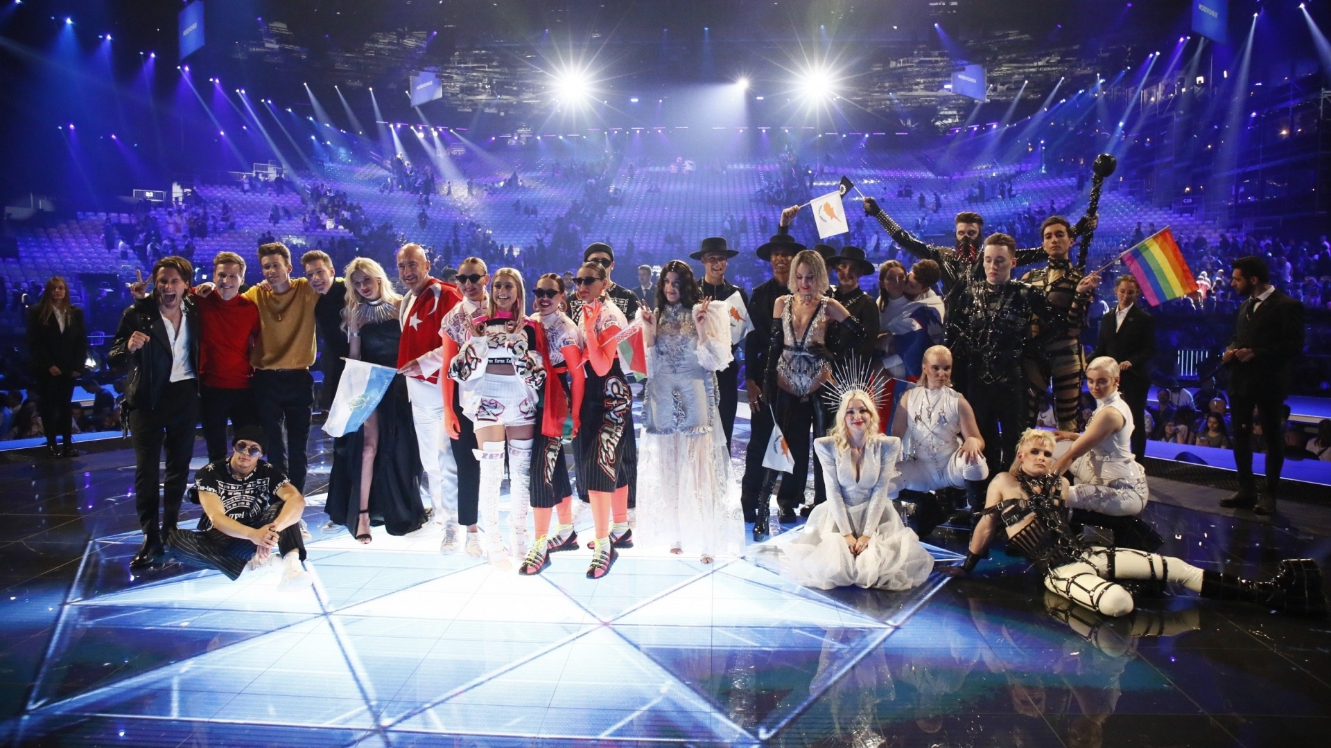 A 2019-es Eurovíziós Dalfesztivál első elődöntőjének továbbjutói - Andreas Putting fotója