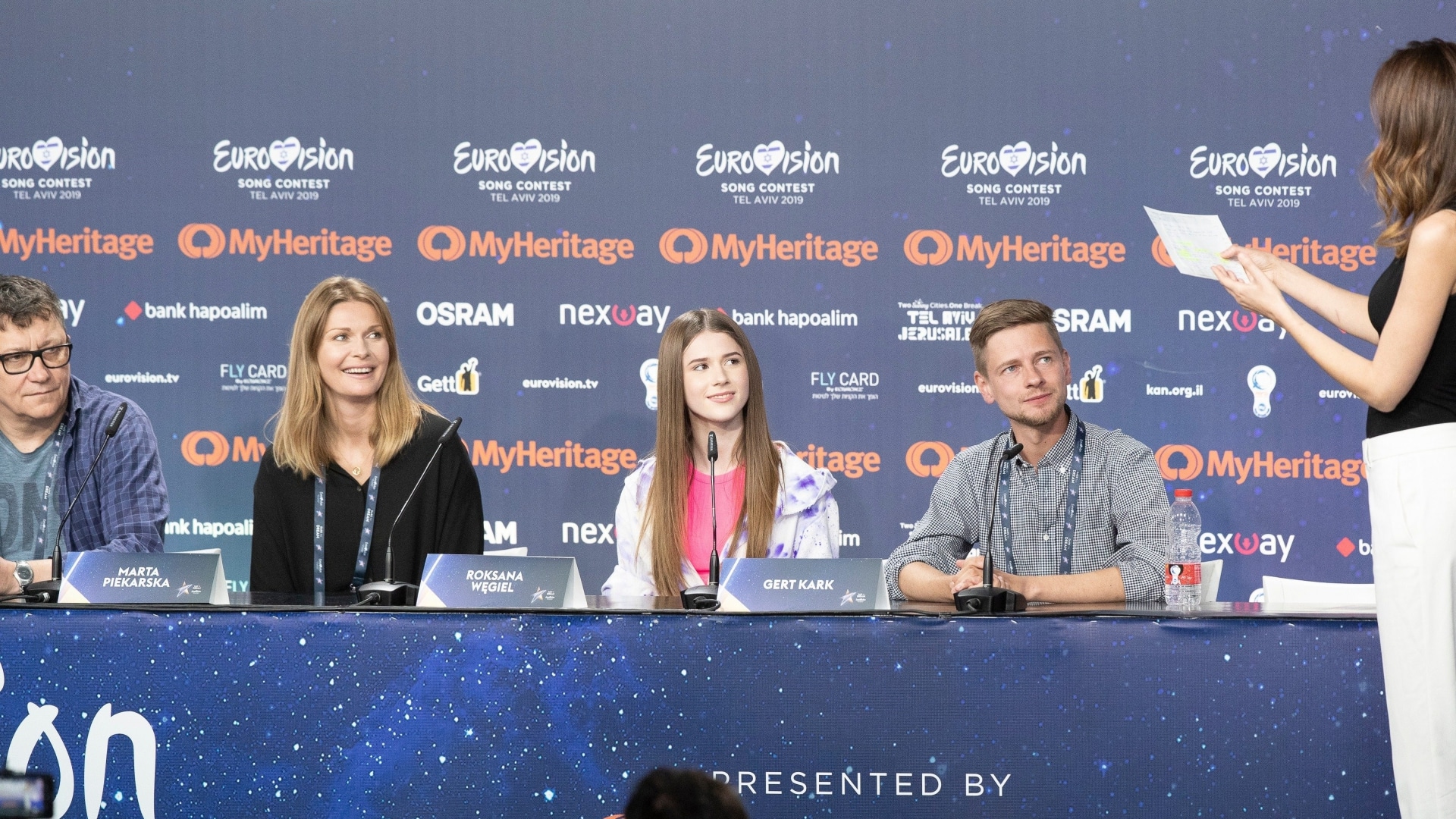 A 2019-es Junior Eurovíziós Dalfesztivál sajtótájékoztatója Tel-Avivban, 2019. május 13-n - Andreas Putting (EBU) fotója