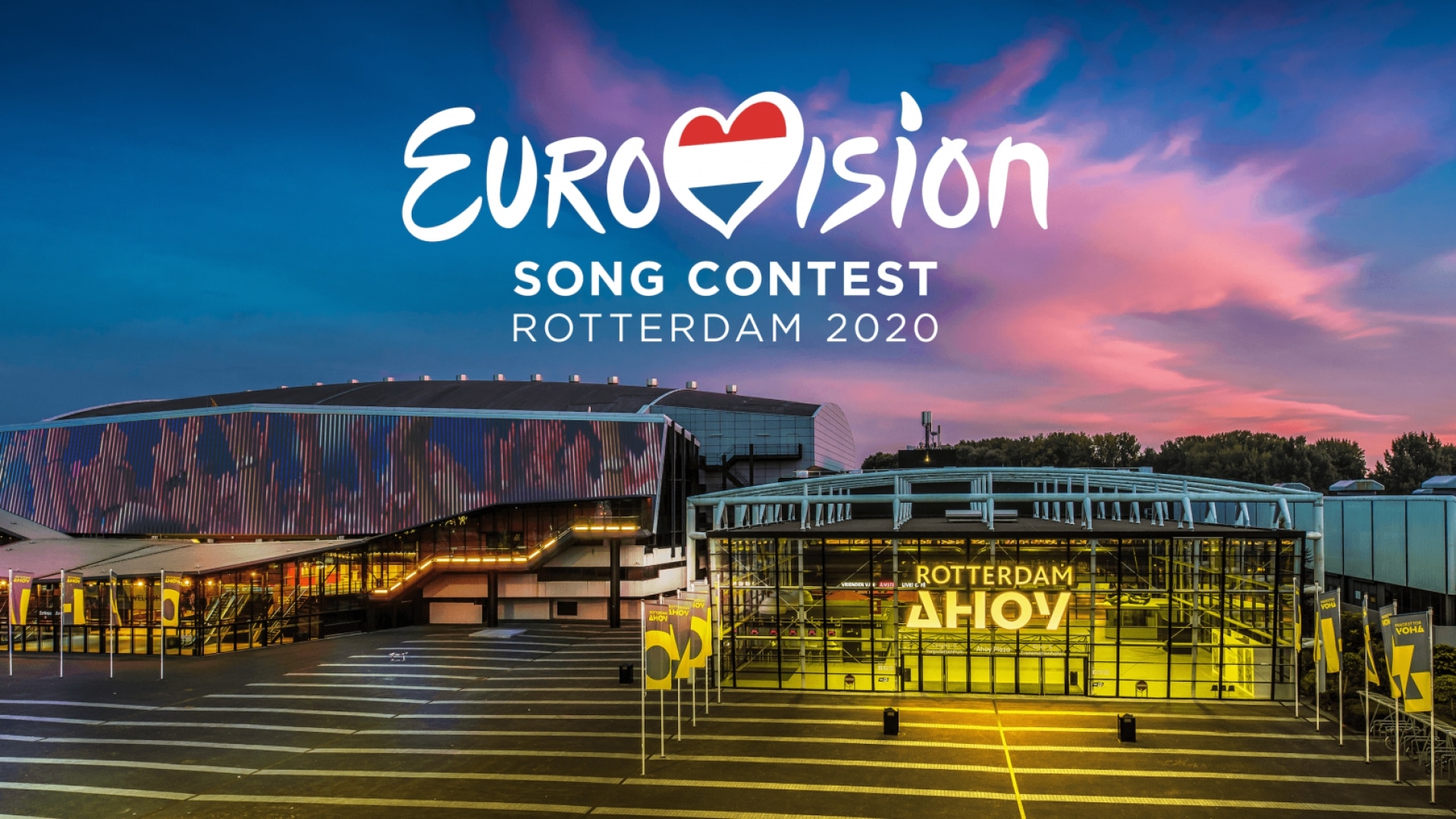A 2020-as Eurovíziós Dalfesztivál helyszíne, a rotterdami Ahoy Arena