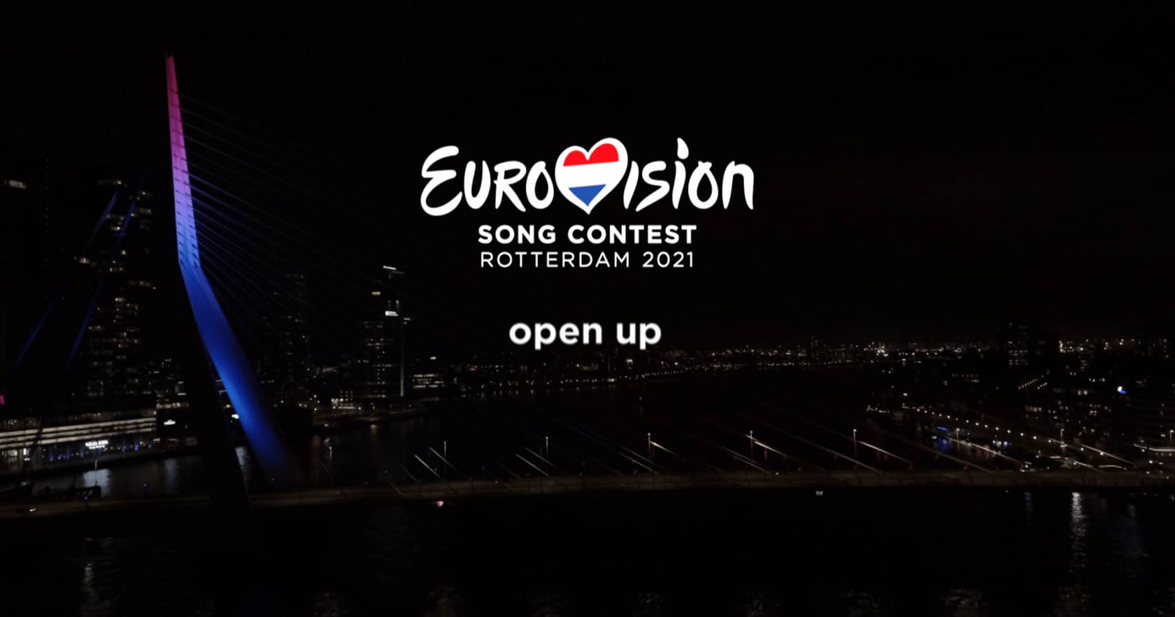 Eurovision Song Contest 2021 - Open Up! - NPO, NOS, AVROTROS-grafika
