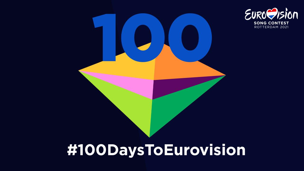 #100DaysToEurovision - EBU-grafika