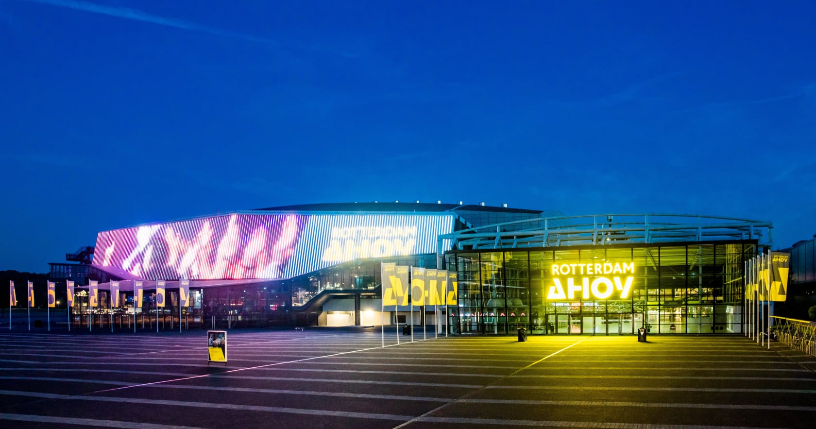 A 2021-es Eurovíziós Dalfesztivál helyszíne, a Ahoy Aréna - a Rotterdam Ahoy fotója