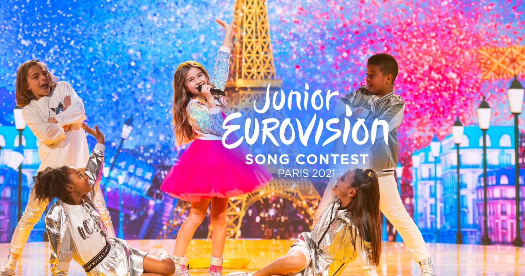 A 2021-es Junior Eurovíziós Dalfesztivál helyszíne Párizs a 2021. május 20-i bejelentés alapján - a Eurovision.tv grafikája