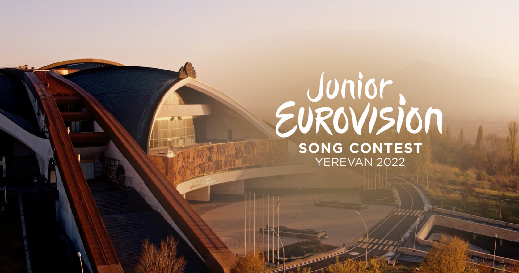 Jereván és a a Karen Demirchyan Sport- és Koncertkomplexum lesz a 2022-es Junior Eurovíziós Dalfesztiválnak - az EBU, JuniorEurovision.tv grafikája