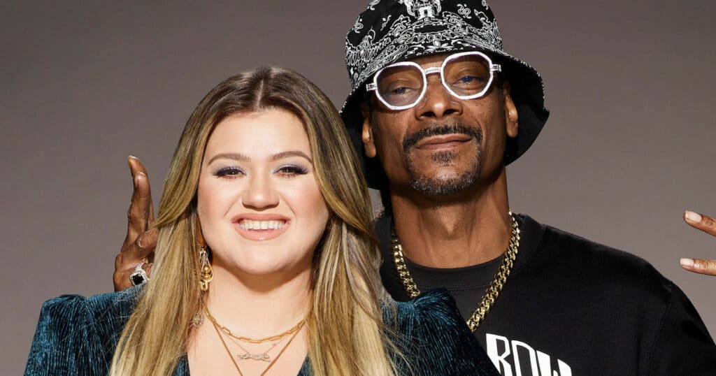 Kelly Clarkson és Snoop Dogg, az Amerikai Dalfesztivál házigazdái - az NBC fotója