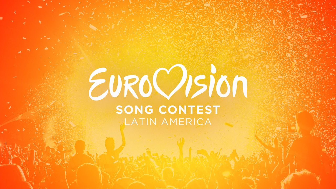 A Eurovision Song Contest Latin America logója - az EBU grafikája