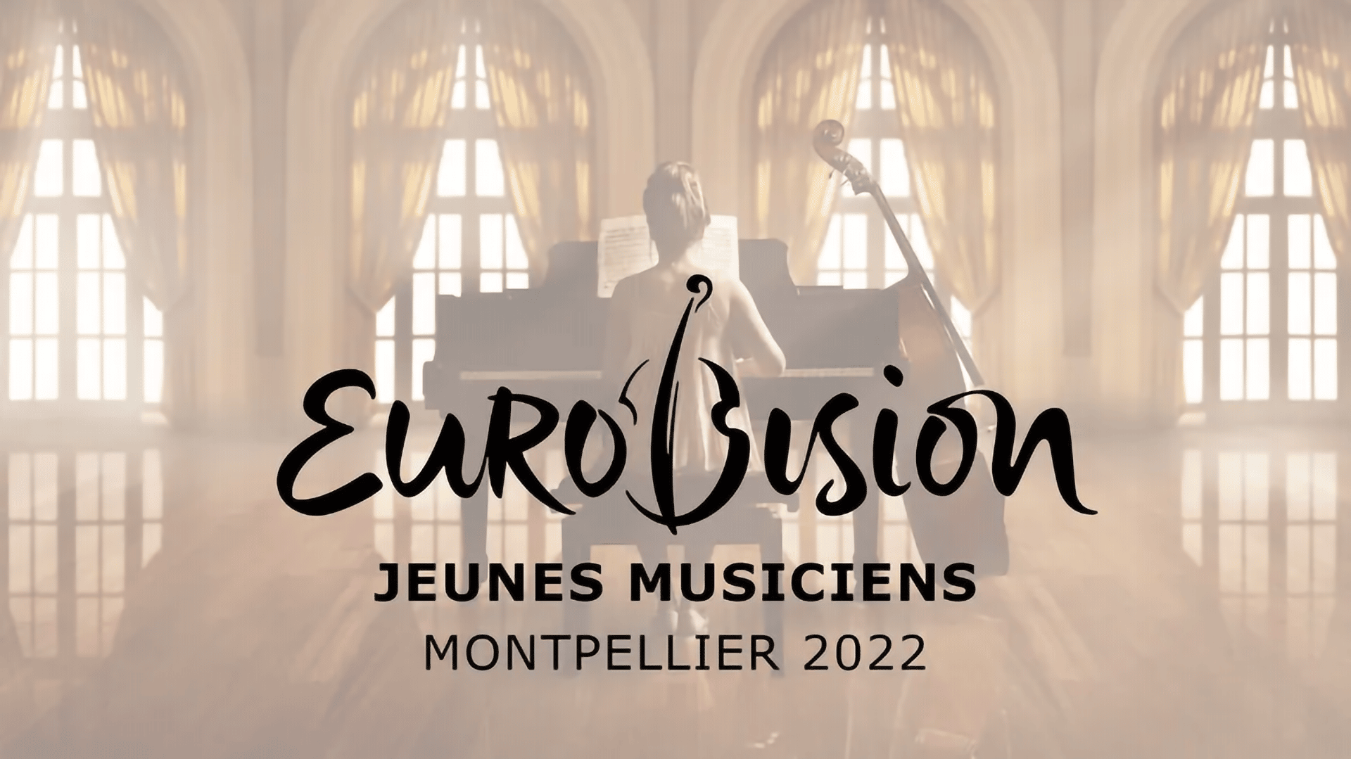 A Fiatal Zenészek Eurovíziója 2022 promóciós grafikája a Le Festival.eu oldalán