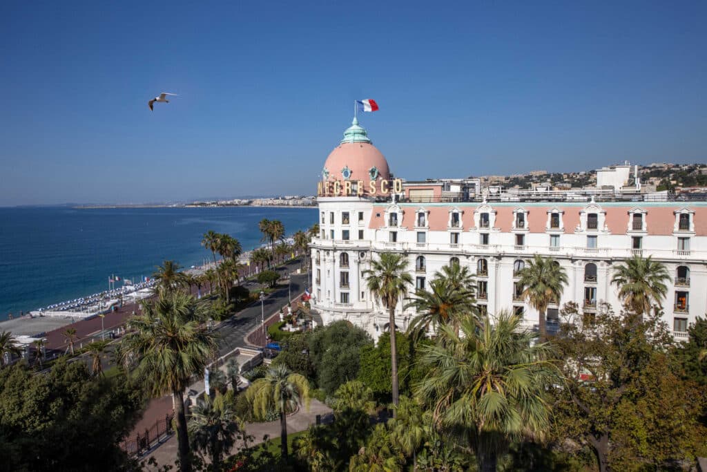 Le Negresco, the venue for the opening ceremony of Junior Eurovision Song Contest 2023 - Photo by Gregoire Gardette